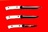Three Herron Fighting Style Knives
