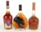 Mixed Lot Cognac - 3 Bottles - Local Pickup Only