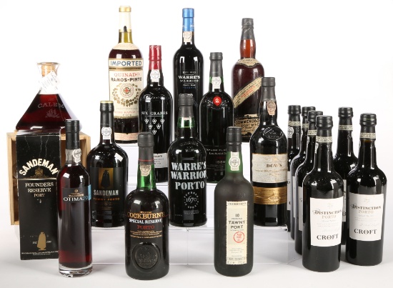 Mixed Lot of Port (19) - Shipping is NOT available for this lot. Local pickup only.