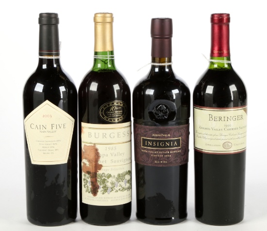Mixed Lot of Napa and Sonoma Cabernet (8) - Shipping is NOT available for this lot Local pickup only
