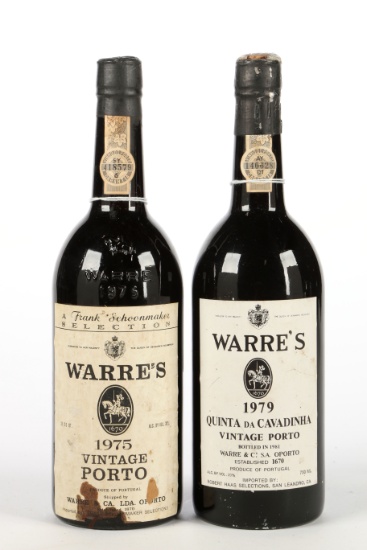 Warre’s Vintage Port (2 Bottles) - Shipping is NOT available for this lot. Local pickup only.