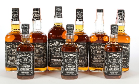 Jack Daniel's Old No. 7 Whiskey - 9 Bottles - Local Pickup Only