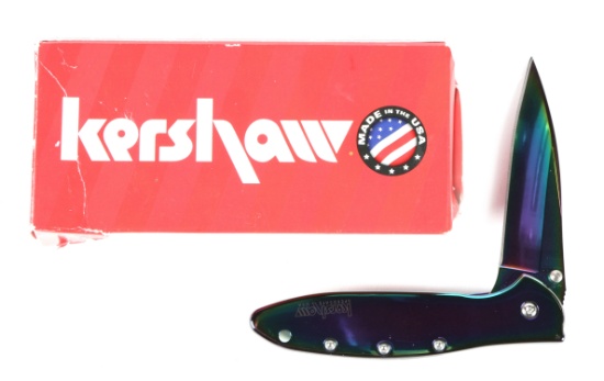 Kershaw Ken Onion Speedsafe Rainbow Knife