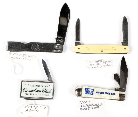 4 Pocket Knives