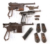 Three Auto Pistol Parts