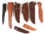 8 Leather Knife Sheaths