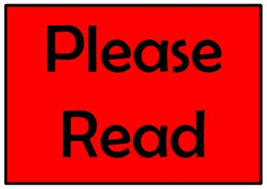 Important Information for Bidders