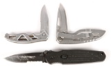 3 Gerber Pocket Knives