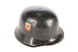 German Nazi Police Light  Helmet