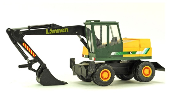 Lannen Mobile Excavator - Plastic Toy