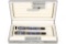 Parker Duo Fold Platinum Club Pen Set 1988