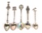 5 Sterling Souvenir Spoons