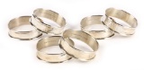 Six Gorham Napkin Rings