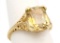 14K Gold & Citrine Ring