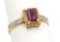 10K Gold & Ruby Ring