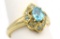 10K Gold & Blue Topaz Ring