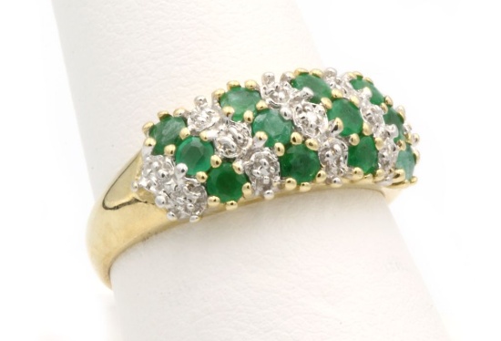 10K Gold & Emerald Ring
