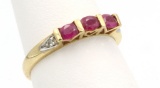 14K Ruby 