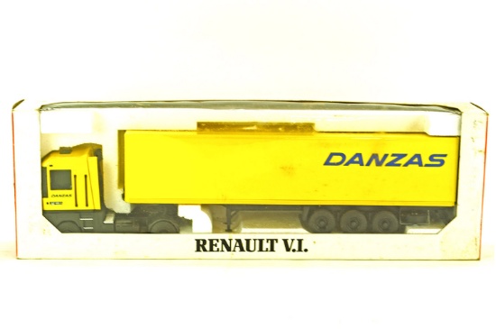 Renault AE 500 Magnum Tractor w/Trailer - Danzas