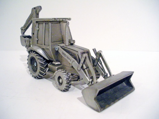 Case 580 Super L Backhoe Loader - Pewter