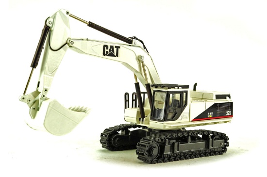 Caterpillar 375ME Excavator - White