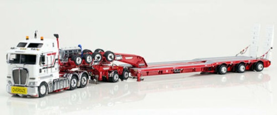 Kenworth K200 w/2x8 Dolly & 3x8 Swingwing Trailer - Higgs