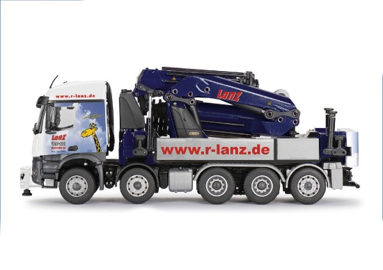 Mercedes Arocs 5-Axle w/Palfinger Loading Crane - Lanz