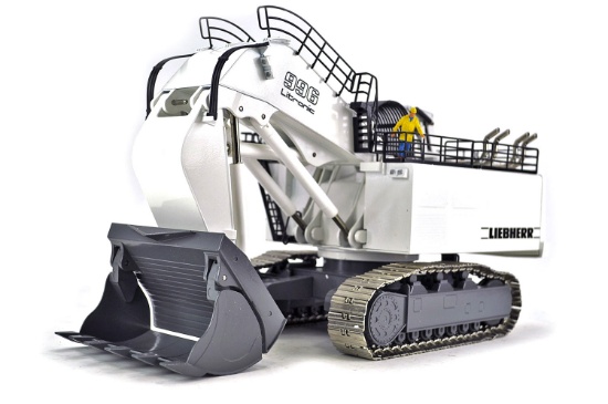 Liebherr R996 Mining Shovel - White