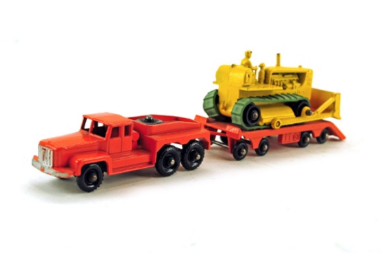 Rotinoff Prime Mover w/Trailer and Bulldozer - 1:87