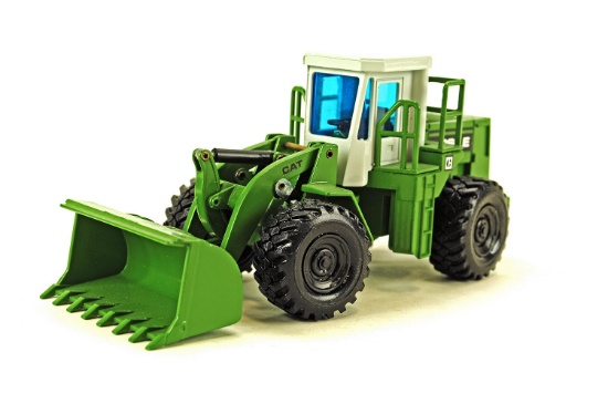 Caterpillar 966E Wheel Loader - Green & White