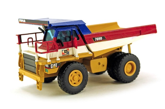 Caterpillar 769D Off Road Dump - Yellow/Red/White/Blue