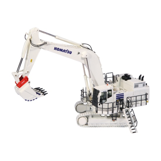 Komatsu PC1250 Excavator w/Quick Coupler - White