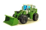 Caterpillar 966E Wheel Loader - Green & White