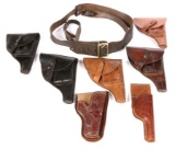 7 Holsters & 1 Belt With Shoulder Strap
