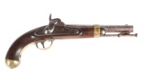 Hoarse Pistol by Haston of Middletown CT in .50 Caliber.