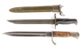 1907 Springfield Armory Bayonet and German Mauser Bayonet