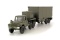 Military Tractor and Trailer w/Covered Load