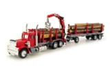 Peterbilt Logging Tractor w/Log Trailer