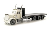 Peterbilt Tri-Axle Flatbed Truck