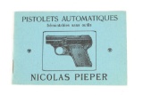 Nicolas Pieper Booklet, 