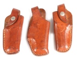 3 Bianchi Holsters For Small Auto's (.25)