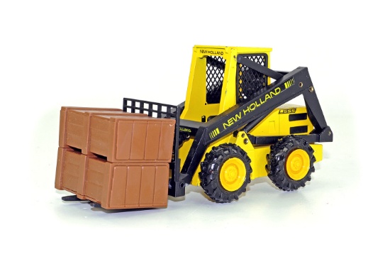 New Holland L-555 Super Boom Loader w/Pallets