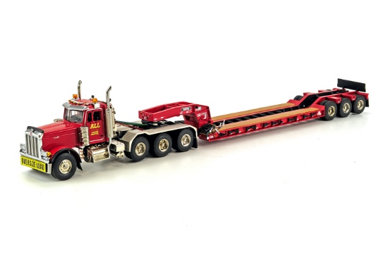 Peterbilt 379 Tractor w/Lowboy Trailer