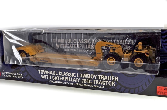 Towhaul Lowboy Trailer w/784C Tractor in Original Towhaul Box