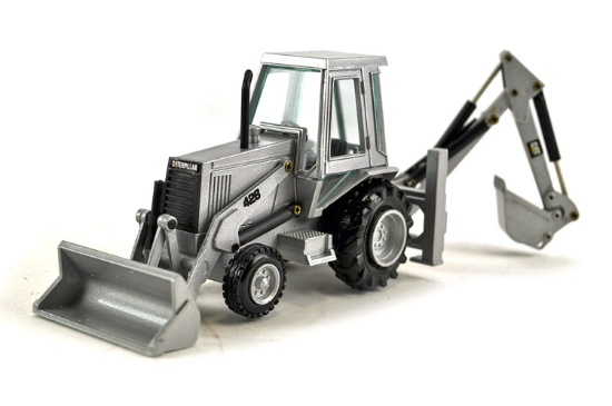 Caterpillar 428 Backhoe Loader - Silver