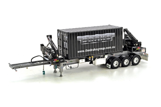 Drake Side Loading Container w/Trailer