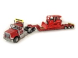 International Tractor w/Lowboy & Cat Dozer - LA Fire Dept.