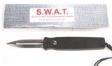 S.W.A.T. OTF Auto Tad Gear Spear Point With Double Edge