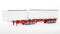 MaxiTRANS Freighter EZI-Liner B Double Trailer Set - White/Red