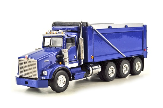 Kenworth 3-Axle Dump Truck - Blue